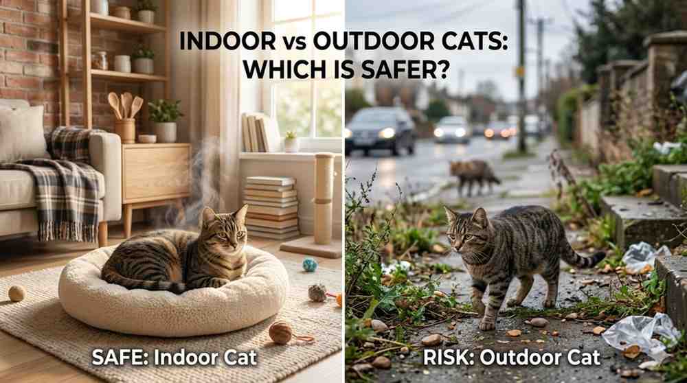 Indoor vs Outdoor Cats: Which Is Safer?